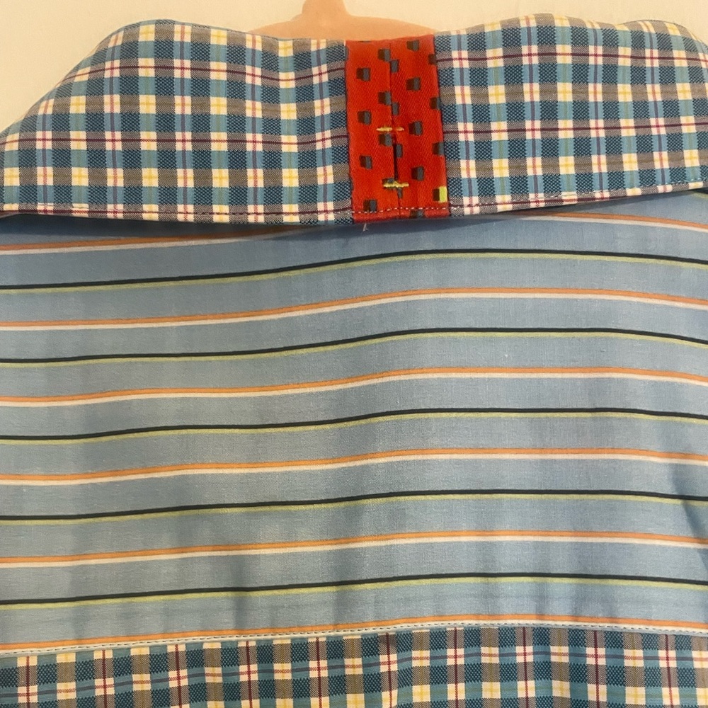 Robert Graham Mixed Patterns Button Down Shirt -Xl - image 3